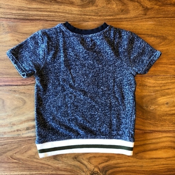 Hudson Navy Heather Sweat T-shirt & Green Shorts - Picture 3 of 13